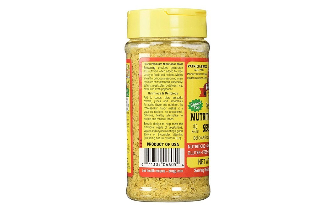 Bragg Nutritional Yeast Seasoning    Plastic Bottle  127 grams